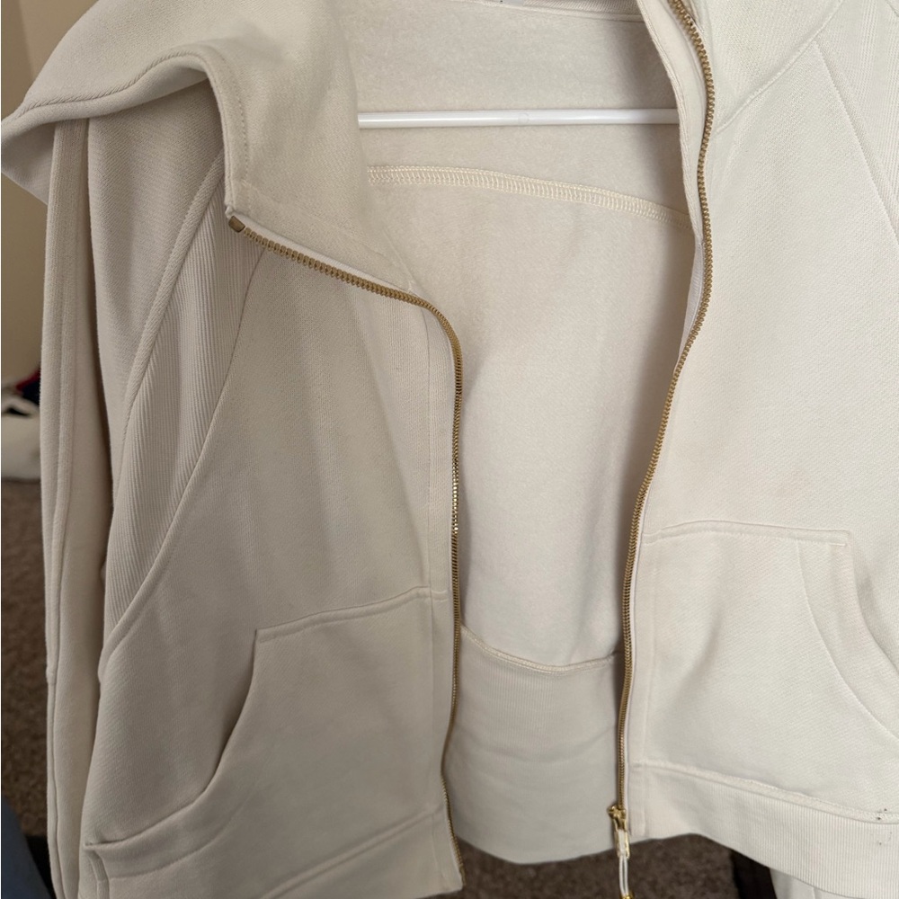 lululemon athletica Cream Hoodie Jacket - Picture 2 of 3